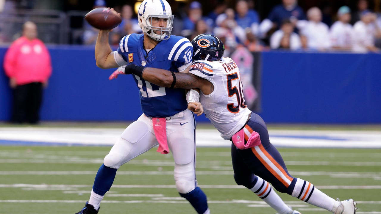Colts intent on curbing record-setting pace for sacks allowed